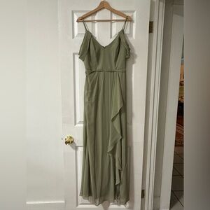 David’s Bridal Cold Shoulder Bridesmaid Dress